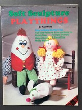 Soft Sculpture Playthings #7562 Plaid by Ann White Stuffed Toys Craft Book - $8.97