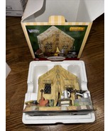 LEMAX Vail Village 2007 Camping Tent Lighted Building Open Box - $44.55