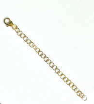 Yellow 14k Gold Filled Extender /Safety Chain Necklace Bracelet spring lock - $6.92