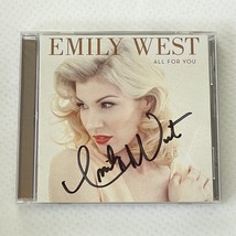 Emily West All For You Autographed Signed Cd America’s Got Talent - £10.96 GBP
