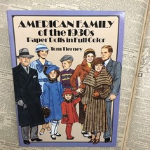 Paper Dolls Uncut American Family Of The 1930’s Tom Tierney Dover 1991 - £15.22 GBP
