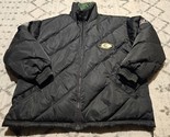 Vintage Green Bay Packers Pro Player Team Full Zip Puffer Down Jacket Sz... - £76.12 GBP