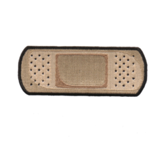 4&quot; Band Aid Bandage Embroidered Patch - £22.80 GBP