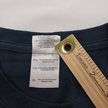 Gildan Heavy Cotton AVI RESORT BIRTHDAY Men's Blue Cotton Graphic T-Shirt Sz XL image 5