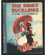 Dinky Ducklings #105 1928-Comic style art by Lang Campbell-white duck wi... - £75.99 GBP