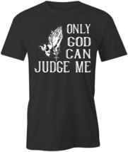 ONLY GOD CAN JUDGE TShirt Tee Short-Sleeved Cotton CLOTHING CHRISTIAN S1... - £14.14 GBP+