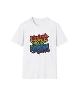 Unisex T-Shirt w/ Rainbow 'Elevate Your Everyday' Affirmation Design - $29.99
