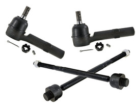 Steering Ends Inner Outer Tie Rods Rack Ends For GMC Yukon SLE SLT Yukon... - £36.54 GBP