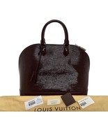 Louis Vuitton Alma GM Epi Leather Electric Prune Bag - $1,762.04