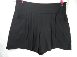Ann Taylor Loft Women&#39;s Black Dressy Flutter Shorts, Pockets, Size 2 - £11.75 GBP