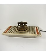 Vintage Desk Lighter F.M.C. Ceramics 1960 1960s Cigarettes Lighter - $25.88 CAD