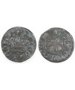 1450-1462 Campobasso Billon Tornese Pièce de Monnaie F + Molise Italie N... - $141.73