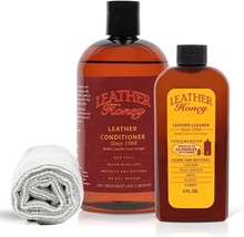 Complete Leather Care Kit Including 4 Oz Cleaner, 16 Oz Conditioner And 2 Applic - £41.04 GBP