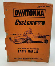 Owatonna Custom 900 Parts Manual Self Propelled Windrower Book List 19-2685GF - $10.40