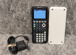 Texas Instruments TI-84 Plus CE Graphing Calculator Black/White Works - $68.99