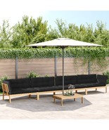  Pallet Sofa Set Natural wood, Black - $22,694.58 MXN