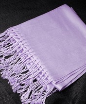 Nollia Solid Pashmina Shawl & Wrap Scarf With Tassels On Both Ends (9-Piece) image 5