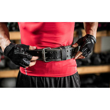 Weightlifting Real Leather Back Support Belt 6 Inch UnPadded - £21.76 GBP+