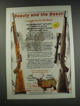 1991 Ram-Line Wood-Tech and Syn-Tech Stocks Ad - Beauty and the beast - $18.49