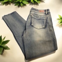 K&#39;smore frayed hem stretchy ankle jeans Women&#39;s Juniors Size 11 - $18.80