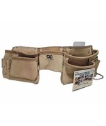 CLC Carpenter Tool Belt Custom Leather Craft #174274 With Tags Vtg - £18.97 GBP