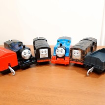 Thomas and friends train Trackmaster motorized set 6 dirty coal soot car... - $63.00