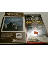 Introduction to Duck Calling VHS + Quaker Boy Beginner&#39;s Mouth Callin&#39; T... - £21.91 GBP