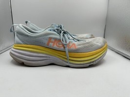 Hoka One One Womens Bondi 8 1127952 SSCA Blue Running Shoes Sneakers Siz... - $38.69