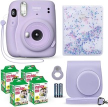 Fujifilm Instax Mini 11 Instant Camera Lilac Purple + Fuji Film Value Pack (40 - £132.34 GBP