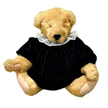 North American Bear CO Fluffy Vanderbear Plush 1980s Jointed in Dress 10... - $16.29