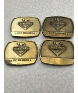 Vintage Lot Of 4 Life Member HANDYMAN CLUB OF AMERICA 90s Belt Buckle KG - $655.87 MXN