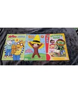 3 activity books curious george ,arthur , and super why - $14.00