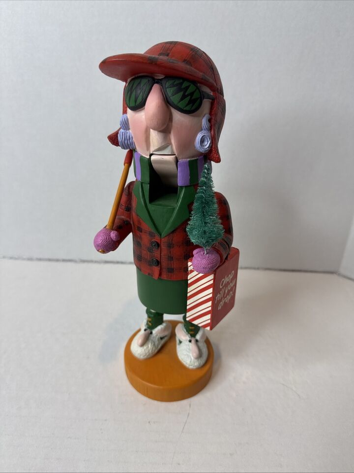 HALLMARK 1997 MAXINE NUTCRACKER "CHOP TIL YOU DROP " SIGNED by J WAGNER - $17.54