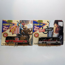 Road Champs 1/64 1993 Country Tour Bus Lot of 2 - Marty Stuart and Diamond Rio - $23.95