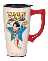 DC Comics Wonder Woman Travel Mug, One Size, White - $21.78