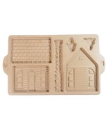 Vtg 1992 Gingerbread House Stoneware Oven Baking Mold Holiday 5.5&quot; - $25.24 CAD