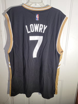 Adidas NBA Jersey Toronto Raptors Kyle Lowry Black Alt sz 2X - $24.74