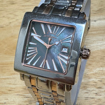 Swiss Legend Quartz Watch 11000 Unisex 50m Silver Steel Square Analog Ne... - $52.77