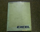 1989 Hyundai Excel Service Réparation Atelier Manuel Usine OEM 89 Hyundai - $6.36