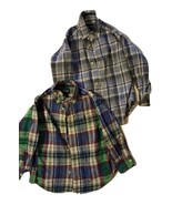 2 boys Ralph Lauren plaid button down shirts size 3T - £19.55 GBP