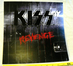 Kiss US Promo 12X12 Double Sided Cardboard Album Flat poster  - Revenge - £46.90 GBP