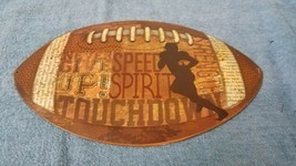 Home Accents Football Sign - $9.50