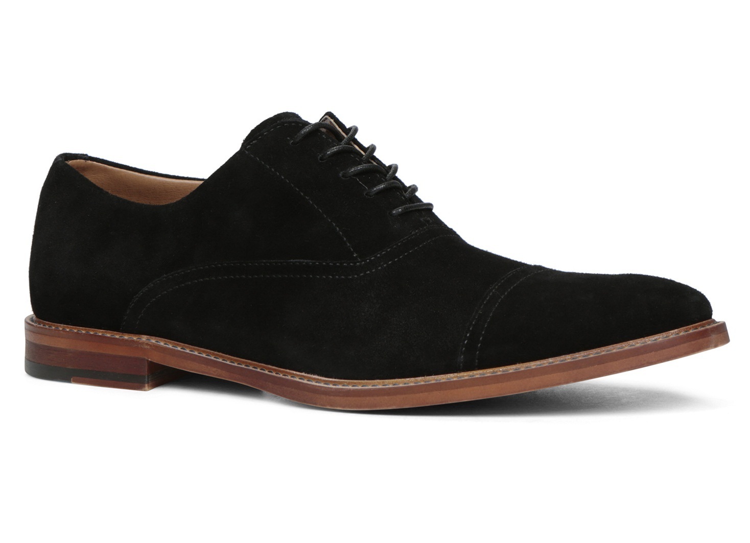 NEW  Handmade mens oxford Black suede leather shoes, Men formal suede leather sh