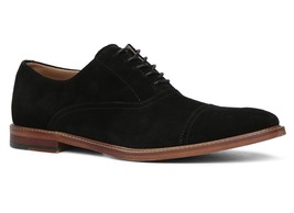 NEW  Handmade mens oxford Black suede leather shoes, Men formal suede leather sh - $152.99