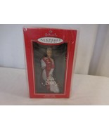 Hallmark 2000 BARBIE 2000 Keepsake Ornament Club Ornament Red Dress Porc... - £18.16 GBP