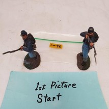 American Civil War Union Infantry Soldiers Aiming Mounted CM-46 - £54.31 GBP