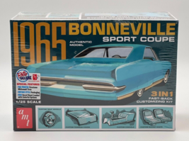 1965 Bonneville Sport Coupe Authentic Model 1/25 Scale Kit W/customizing... - $34.65