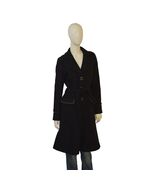 Dolce &amp; Gabbana D&amp;G Black Wool Belted Coat – Made in Italy – Size IT 42 ... - $6,827.95 MXN