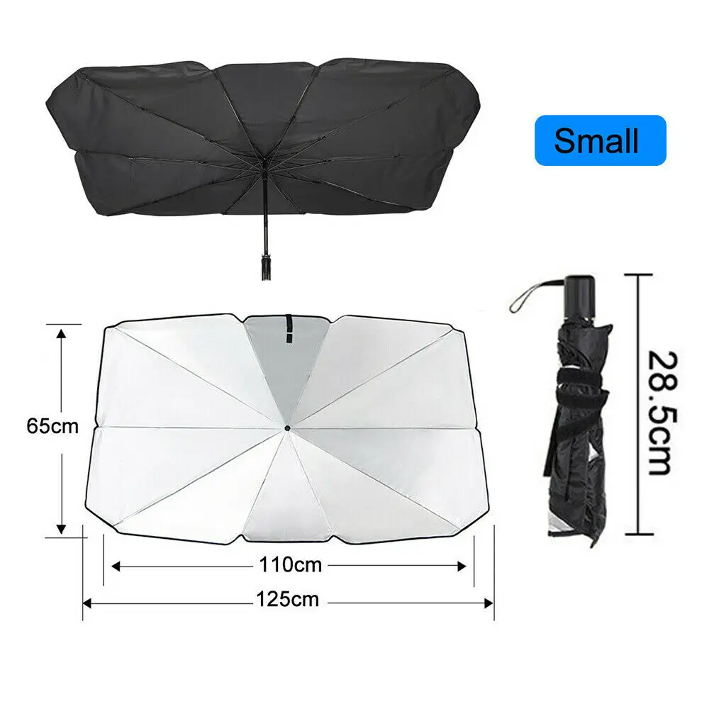 Car Windshield  Shade Cover Front Windscreen Parasol  Window  Cover - £56.81 GBP