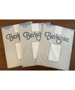 Vintage 80s Berkshire WHITE Nurse’s Control Top ULTRA Sheer Pantyhose Si... - $384.11 MXN